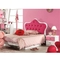 Nội thất phòng ngủ Cappellini Girls With Desk Pink Princess Bed 1280 * 2050mm